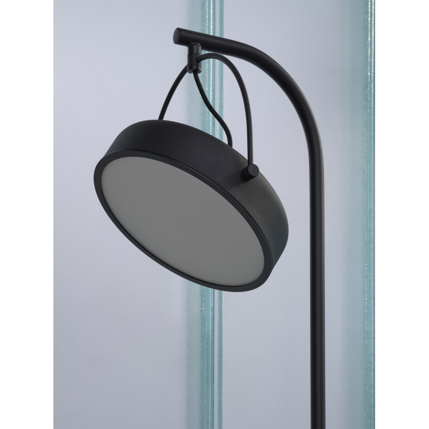 Osram - Lampa stojąca LED DECOR PUCK LED/12W/230V CRI 90 czarna