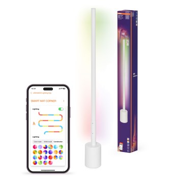 Osram - Lampa stojąca LED RGBW ściemnialna SMART+ FLOOR LED/8W/230V 2700-6500K Wi-Fi biała + pilot zdalnego sterowania