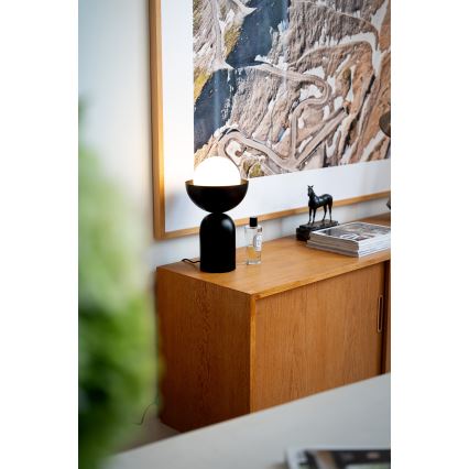 Osram - Lampa stołowa DECOR BOWL 1xE14/25W/230V czarna