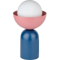Osram - Lampa stołowa DECOR BOWL 1xE14/25W/230V niebieska/różowa