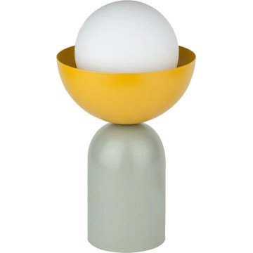 Osram - Lampa stołowa DECOR BOWL 1xE14/25W/230V zielona/żółta