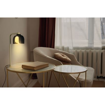 Osram - Lampa stołowa DECOR COROLLE 1xG9/20W/230V czarny/złoty