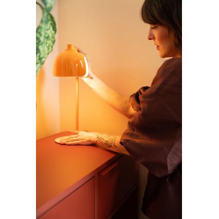 Osram - Lampa stołowa DECOR COROLLE 1xG9/20W/230V pomarańczowa
