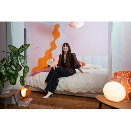 Osram - Lampa stołowa DECOR COROLLE 1xG9/20W/230V pomarańczowa