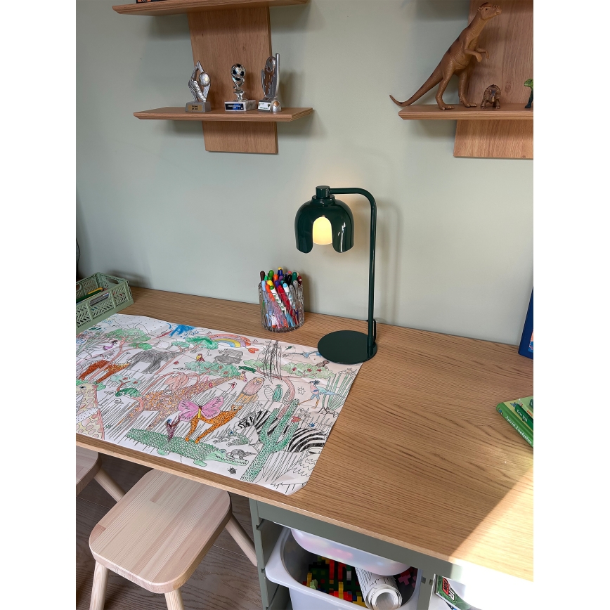 Osram - Lampa stołowa DECOR COROLLE 1xG9/20W/230V zielona