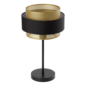 Osram - Lampa stołowa DECOR HORNET 1xE27/10W/230V czarny/złoty