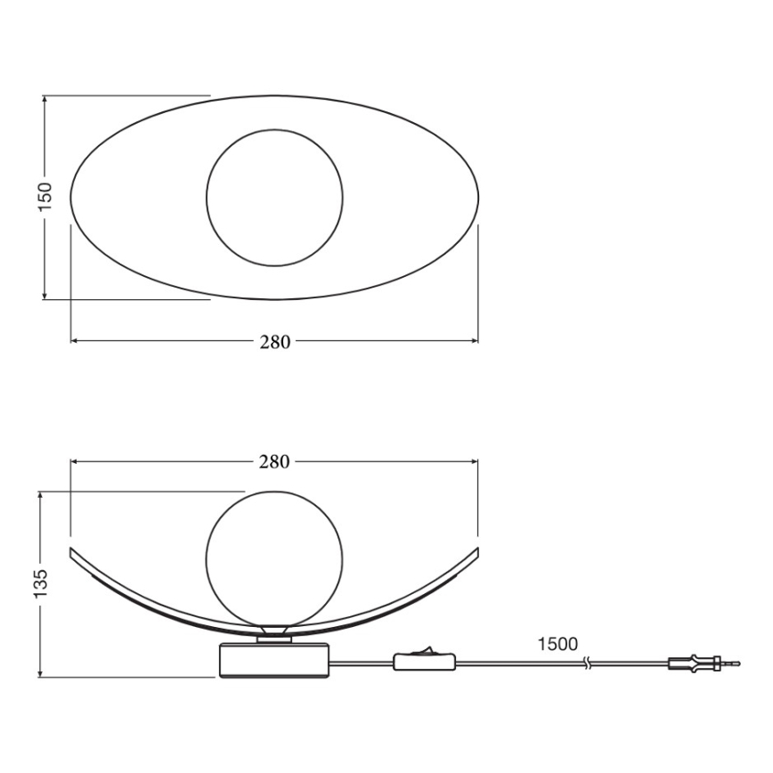 Osram - Lampa stołowa DECOR PEARL 1xG9/5W/230V beżowa