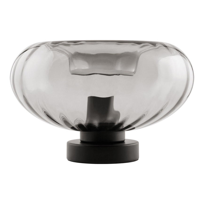 Osram - Lampa stołowa DECOR SMOKE 1xE27/12W/230V czarna/dymnoszara