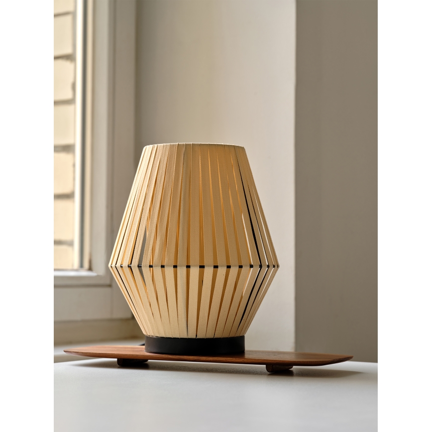 Osram - Lampa stołowa DECOR STRIPES 1xE14/5W/230V beżowa