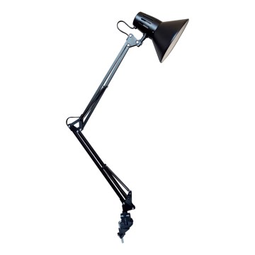Osram - Lampa stołowa z mocowaniem PANAN 1xE27/11W/230V czarna