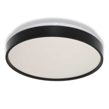 Osram - Lampa sufitowa LED z czujnikiem zmierzchu CEILING LUXO LED/18W/230V Ø 32 cm czarna