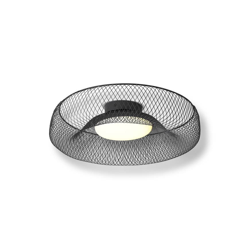 Osram - Lampa sufitowa LED DECOR MESH, 18,5 W/230 V, śr. 30 cm, czarna
