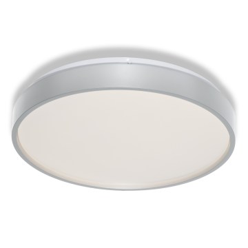 Osram - Lampa sufitowa LED z czujnikiem zmierzchu CEILING LUXO LED/18W/230V, Ø 32 cm, srebrna