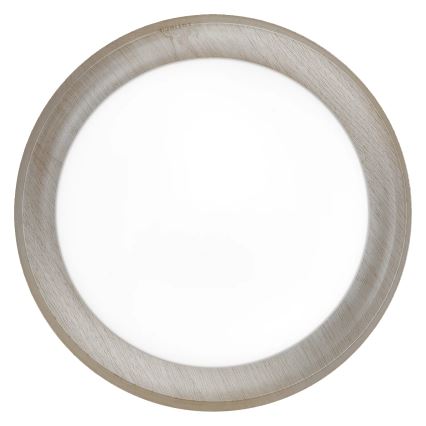 Osram - Lampa sufitowa ORBIS MADRID 2xE27/10W/230V Ø 29 cm wykończenie w dekorze drewna