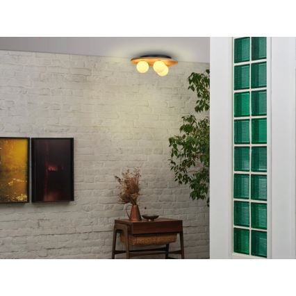 Osram - Lampa sufitowa WOOD NEST 3xG9/5W/230V z drewna kauczukowego