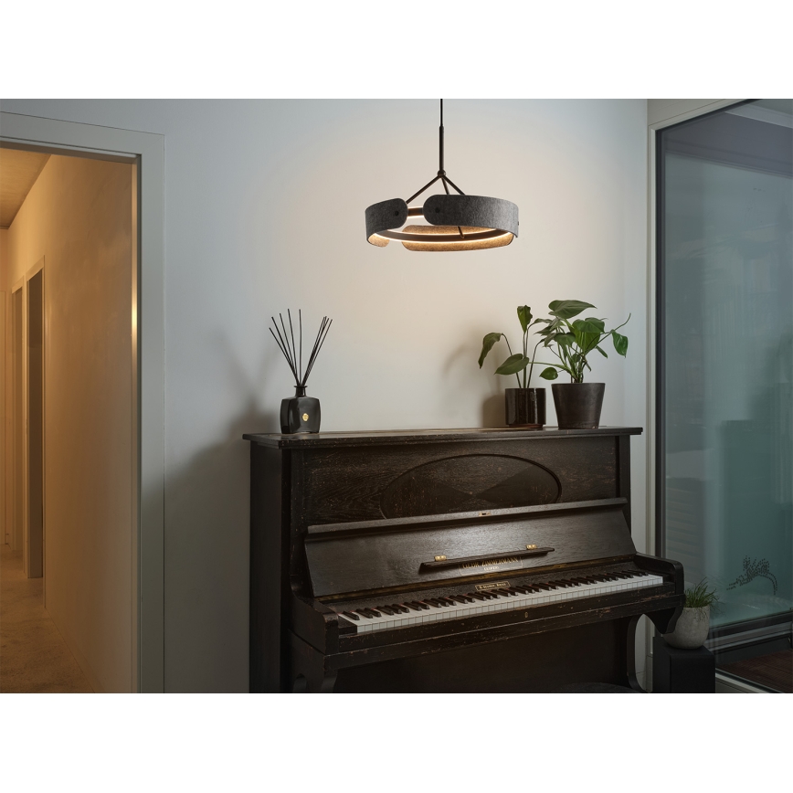 Osram - Lampa wisząca LED DECOR CURVE LED/33W/230V szara