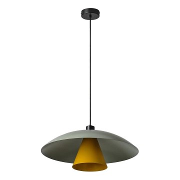 Osram - Lampa wisząca na lince DECOR FLYING MUSHROOM 1xE27/25W/230V, średnica 50 cm, zielona