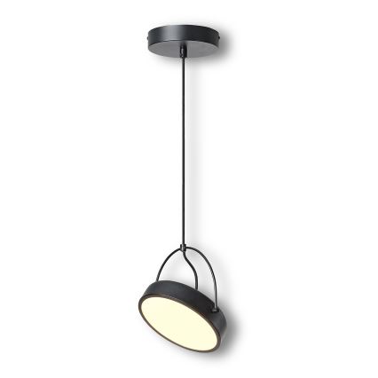 Osram - Lampa wisząca na lince DECOR PUCK LED/12W/230V CRI 90 czarna