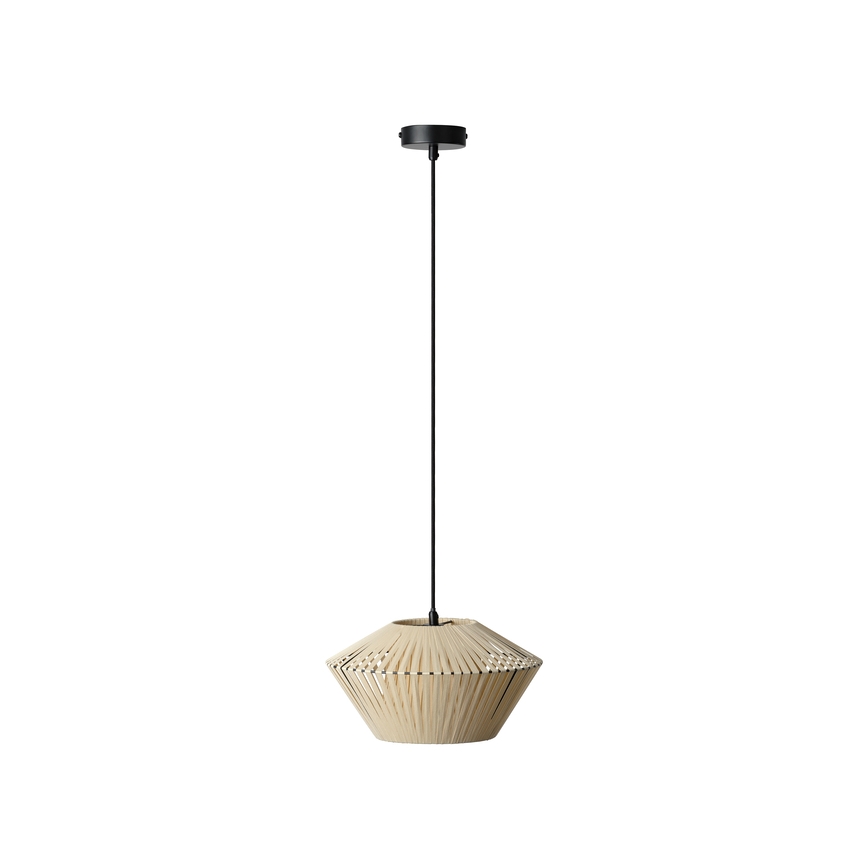 Osram - Lampa wisząca na lince DECOR STRIPES 1xE27/10W/230V śr. 30,5 cm beżowa