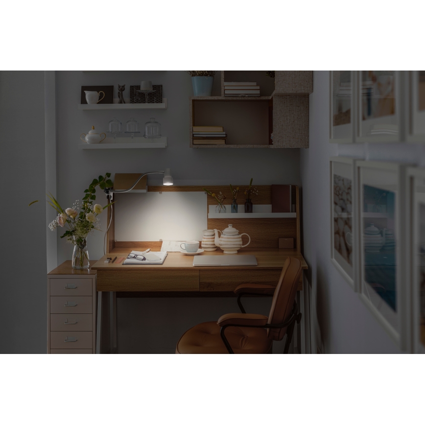 Osram - Lampa z klipsem CLIP STEP FLEX 1xGU10/5W/230V biała