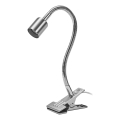 Osram - Lampa z klipsem CLIP TUBE FLEX 1xGU10/5W/230V matowy chrom