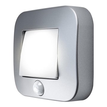Osram - Lampa zewnętrzna LED z czujnikiem NIGHTLUX LED / 0,25W / 3xAAA IP54