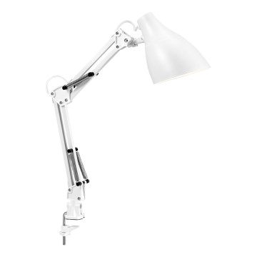 Osram - Lampka biurkowa z klipsem DESK LINE 1xE27/11W/230V biała