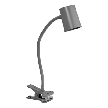 Osram - Lampka biurkowa z klipsem DESK LINE 1xGU10/9W/230V szara