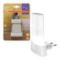 Osram - lampka nocna LED z czujnikiem zmierzchu LUNETTA LED/0,28W/230V 3000K