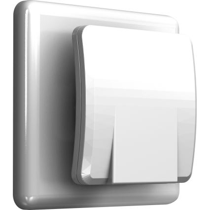 Osram - Lampka nocna LED z czujnikiem zmierzchu LUNETTA LED/0,3W/230V biała