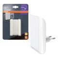 Osram - Lampka nocna LED z czujnikiem zmierzchu LUNETTA LED/0,3W/230V