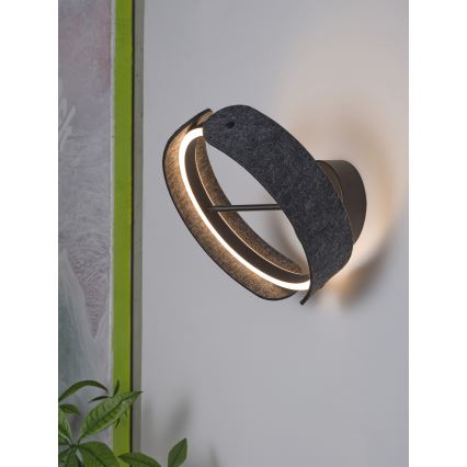 Osram - LED kinkiet DECOR CURVE LED/20W/230V szary