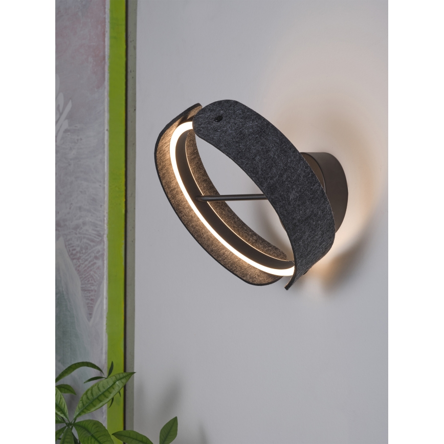 Osram - LED kinkiet DECOR CURVE LED/20W/230V szary