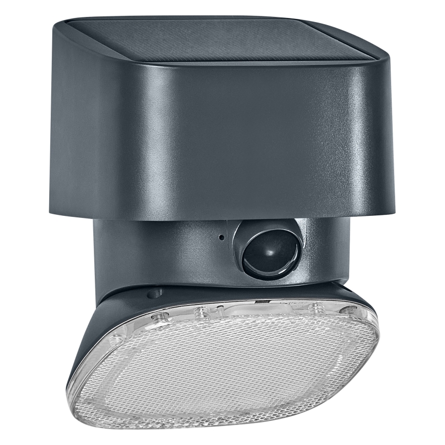 Osram - LED solarny kinkiet z czujnikiem ENDURA STYLE LED/10,3W/4,2V 2000 mAh IP54 antracyt