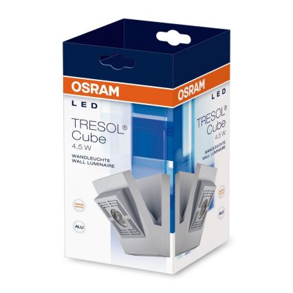 Osram - LED Kinkiet TRESOL LED/4,5W/230V srebrny