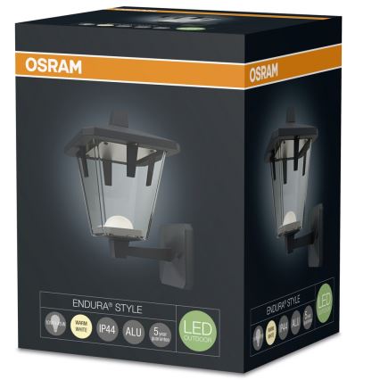 Osram - LED Kinkiet zewnętrzny ENDURA LED/10W/230V IP44 czarny