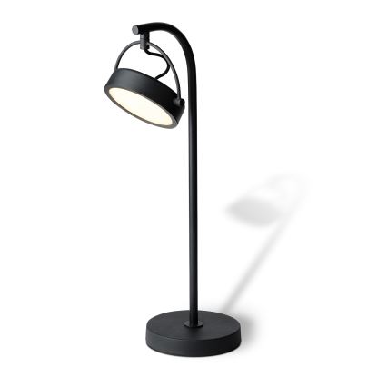 Osram - Lampa biurkowa LED DECOR PUCK LED/11W/230V CRI 90 czarna