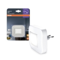 Osram - LED lampka nocna z czujnikiem zmierzchu LUNETTA LED/0,2W/230V