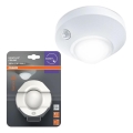 Osram - LED lampka orientacyjna z czujnikiem NIGHTLUX LED/2W/3xAA biała