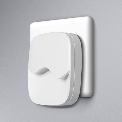 Osram - LED nocna lampka do gniazdka z czujnikiem zmierzchu LUNETTA LED/0,5W/230V