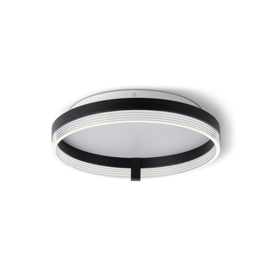 Osram - Lampa sufitowa LED DECOR CIRCLE, 25W, 230V, 3000/4000/6500K, śr. 40 cm, czarna/biała
