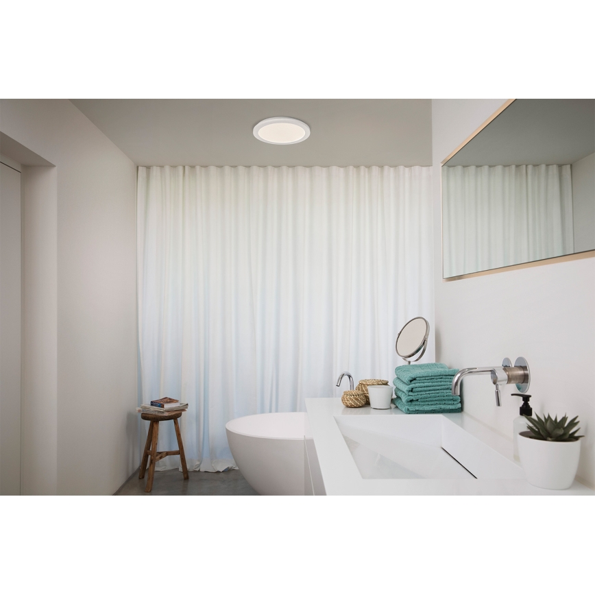 Osram - LED plafon łazienkowy ORBIS DISC LED/22W/230V 3000/4000K śr. 30 cm IP44 biały