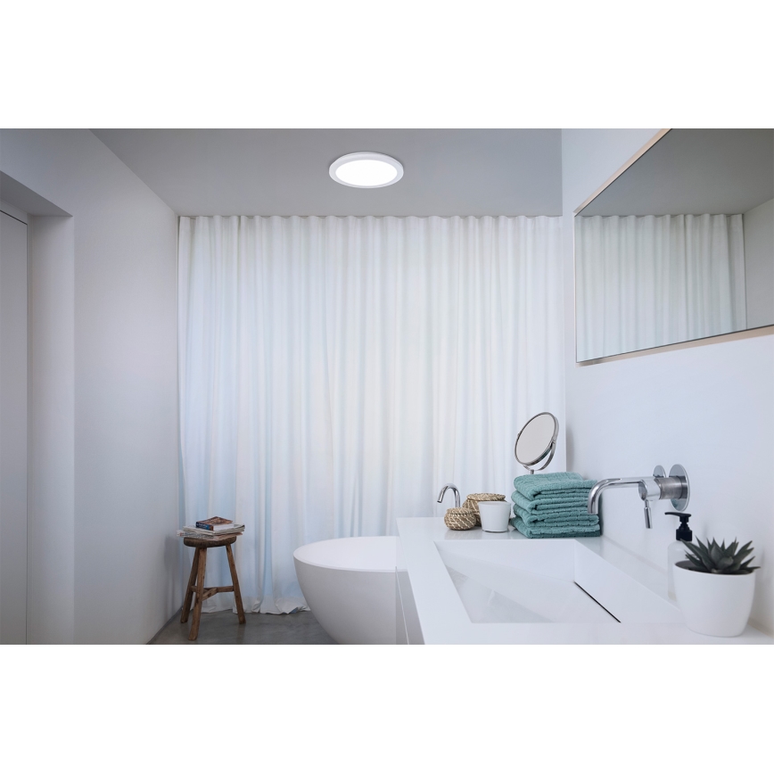 Osram - LED plafon łazienkowy ORBIS DISC LED/22W/230V 3000/4000K śr. 30 cm IP44 biały