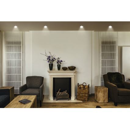 Osram - LED oprawa sufitowa wpuszczana SPOT TWIST LED/5W/230V 3000K śr. 7 cm biała