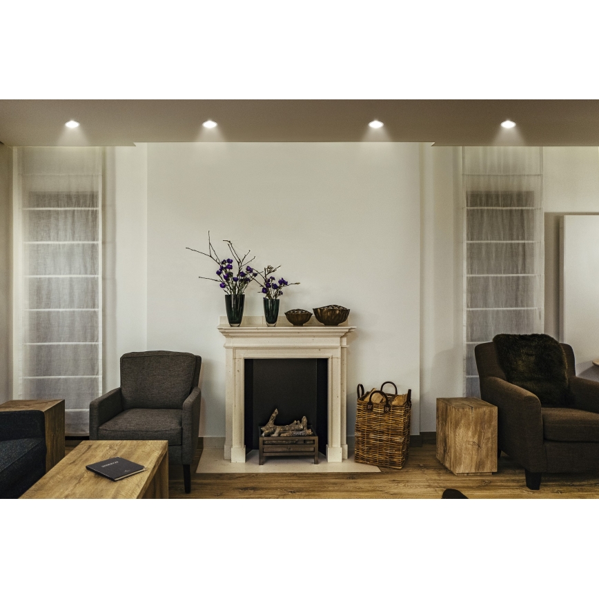 Osram - LED oprawa sufitowa wpuszczana SPOT TWIST LED/5W/230V 3000K śr. 7 cm biała