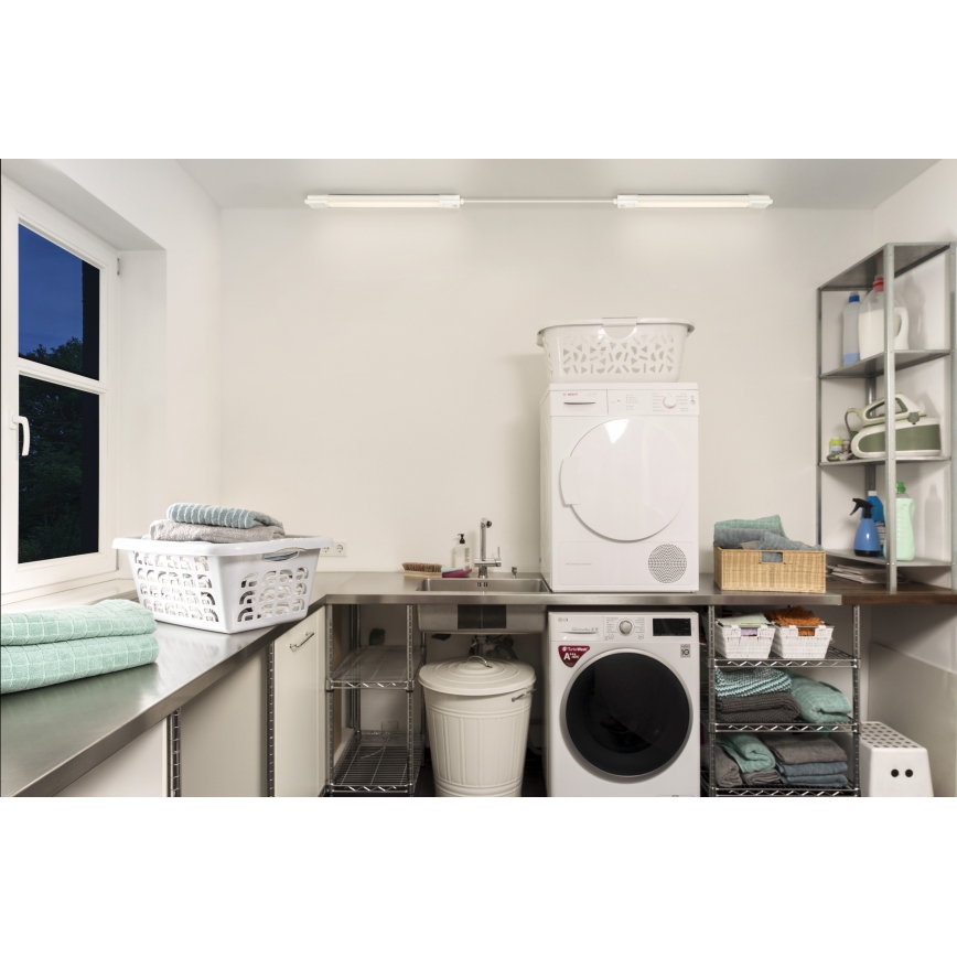 Osram - Techniczna oprawa świetlówkowa LED z czujnikiem zmierzchu i ruchu SUBMARINE LED/36W/230V 122 cm IP65