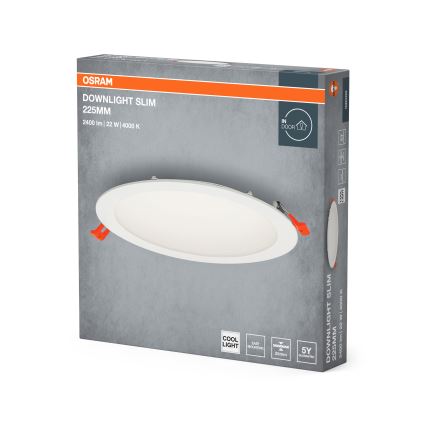 Osram - LED Oprawa wpuszczana SLIM LED/22W/230V 4000K
