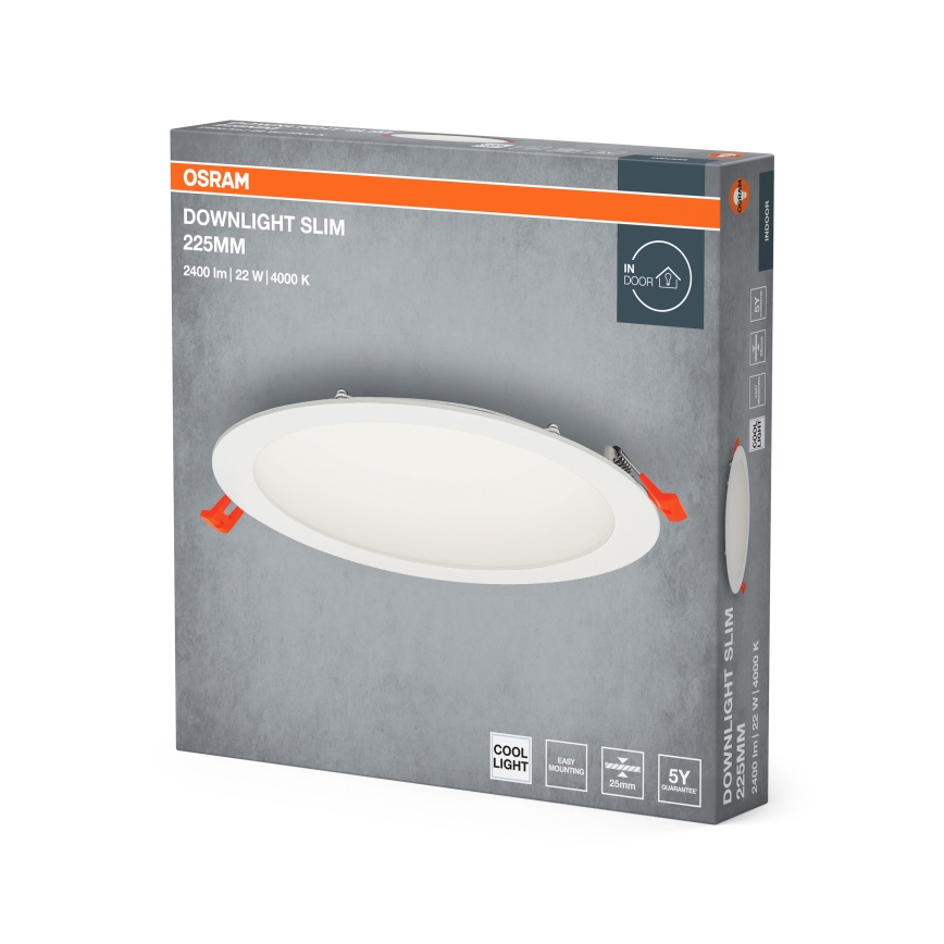 Osram - LED Oprawa wpuszczana SLIM LED/22W/230V 4000K