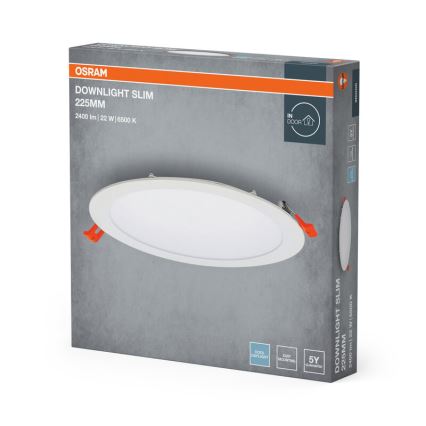 Osram - LED Oprawa wpuszczana SLIM LED/22W/230V 6500K