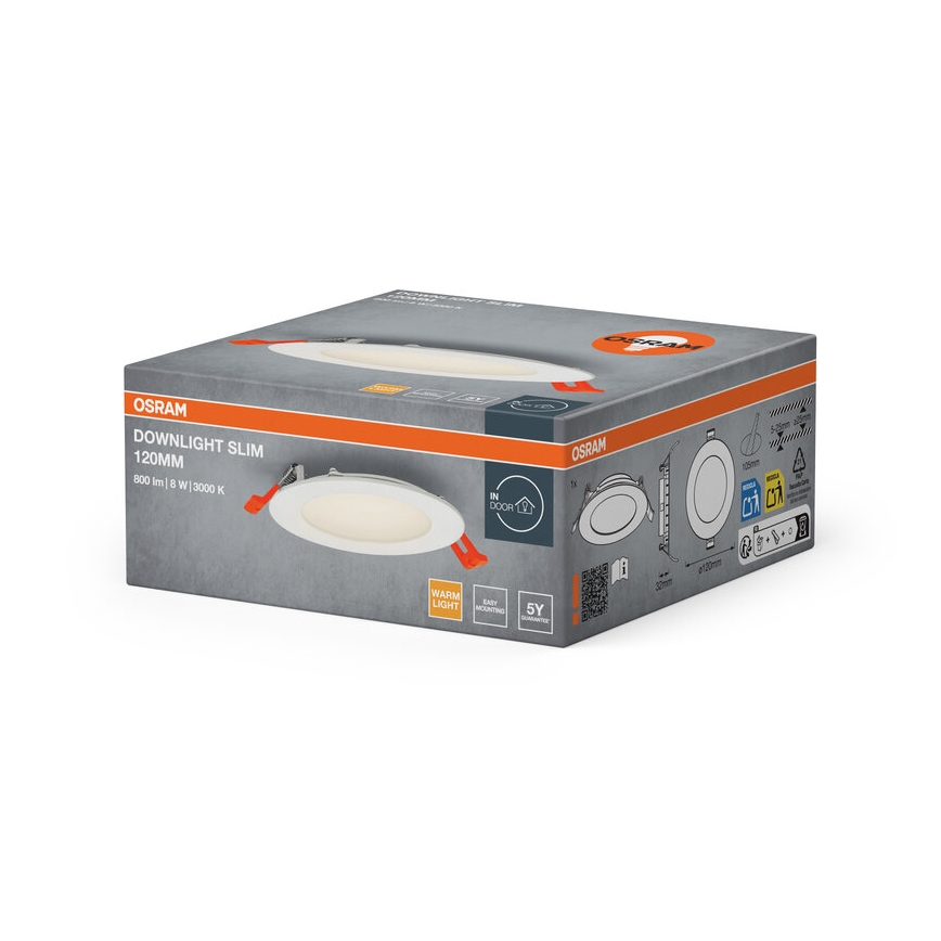 Osram - LED oprawa wpuszczana SLIM LED/8W/230V 3000K